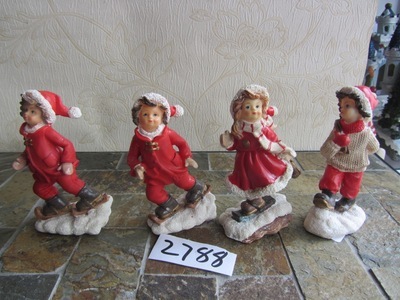 樹脂陶瓷工藝品人物 雪人女孩紅色四款——價格、廠家與產品詳情